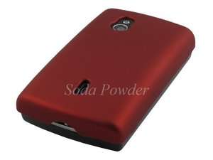   Back Cover Case for Sony Ericsson Xperia mini pro SK17i (Red)  