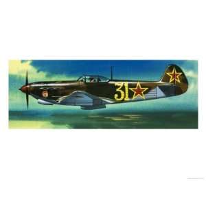  Into the Blue Russian Aircraft of World War II Art Giclee 