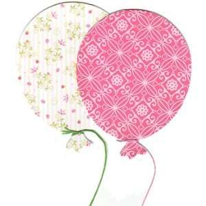    Balloon Birthday Party Invitations   Blush