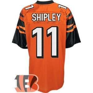   11 Jordan Shipley Orange Authentic Football Jersey