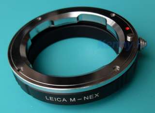 Lens adapter Leica M to SONY E Mount NEX 3 NEX 5 LM NEX  
