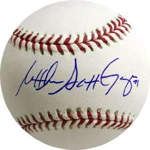    Matthew Scott Garza Autographed Baseball