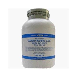 Sodium Chloride Tablets 1 Gm, USP Normal Salt Tablets   1000 Tabs