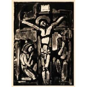  1939 Photogravure Georges Rouault Christ Cross Post 