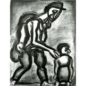   Oil Reproduction   Georges Rouault   24 x 32 inches  