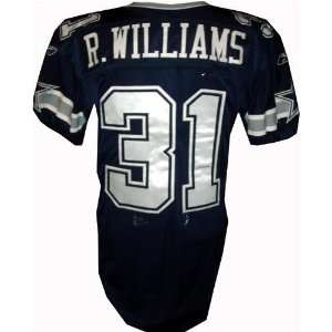 Roy Williams #31 2007 Cowboys Game Used Navy Jersey  