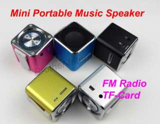 Mini Portable Music Speaker Sound Box FM Radio TF Card  
