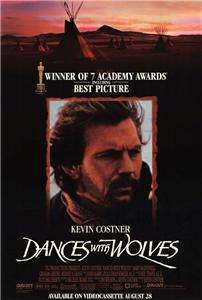 Dances with Wolves 27 x 40 Movie Poster,Kevin Costner B  