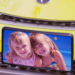 Personalized Custom Digital Picture License Plate  