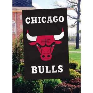  Chicago Bulls NBA Applique Banner Flag (44x28) Sports 