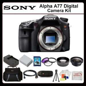  Sony Alpha A77 Digital Camera Kit Includes Sony Alpha A77 
