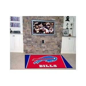  Buffalo Bills Tailgate Area Rug 5 x 8