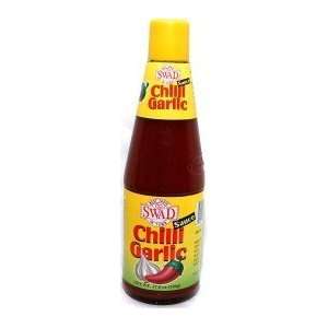 Swad Chilli Garlic Sauce   17.6oz  Grocery & Gourmet Food
