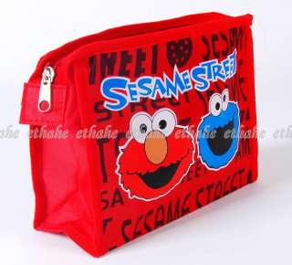 Sesame Street Cookie Monster Cosmetic Storage Bag GN8H  