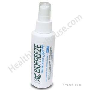  Biofreeze Pain Relieving Spray with ILEX   4 oz. Health 