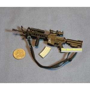 Gun_M4A1_Black 16 Scale Modern Nato Firearm Rifle Night Operation Gun 