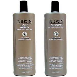  Nioxin System #6 Cleanser and Scalp Therapy 750ml+750ml 