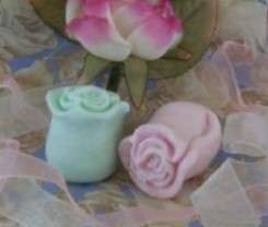 My Rose Bud Handmade Silicone Soap Mold Candle Mold  