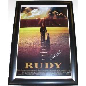 Rudy Ruettiger Autographed Full Size Movie Poster ~ From RUDY movie 