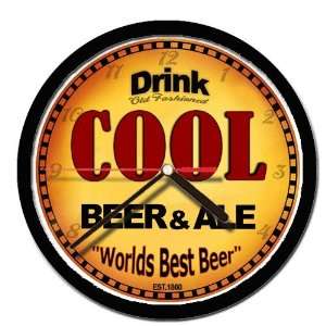  COOL beer and ale cerveza wall clock 