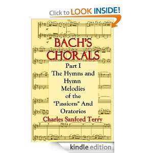 BACHS CHORALS   Part I Charles Sanford Terry  Kindle 
