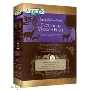  Addiction Raw Dehydrated Fig`Licious Venison Feast Dog Food 