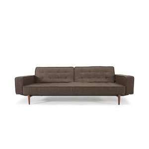  Silenos Plus Sofa Bed Dark Brown Begum by Innovation