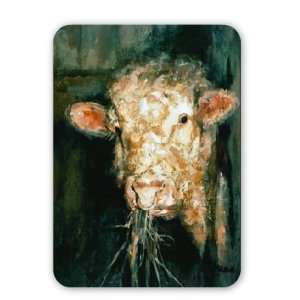  Winter Feed (oil on canvas) by Ellie OShea   Mouse Mat 