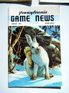 Pennsylvania Game News 1967 Ned Smith 11 Issues  