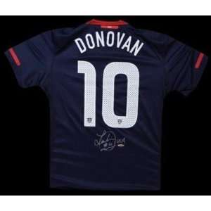  LANDON DONOVAN Signed Team USA Away Jersey UDA   Autographed Soccer 