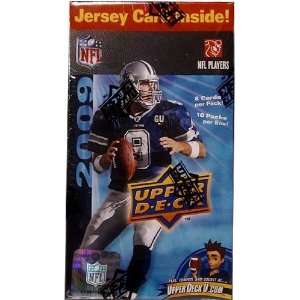  2009 Upper Deck Football 10 Pack Box Sports Collectibles