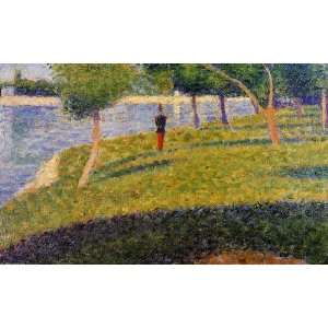  Hand Made Oil Reproduction   Georges Pierre Seurat   24 x 