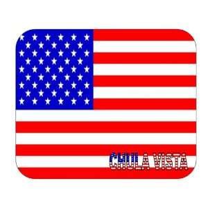  US Flag   Chula Vista, California (CA) Mouse Pad 