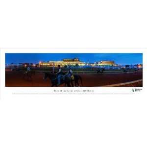  Dawn at Churchill Downs Unframed Panoramic Picture