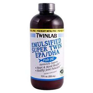  Emulsified Super Twin EPA/DHA, 12 fl oz (355 ml) Health 