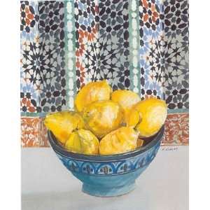  Citrons jaunes by Frederic Givelet 14x18