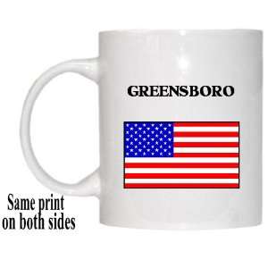  US Flag   Greensboro, North Carolina (NC) Mug Everything 