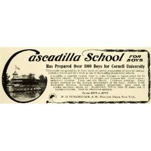   Principal Ithaca New York Tuition   Original Print Ad