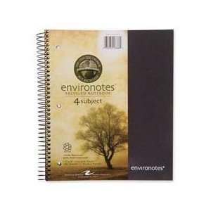  Roaring Spring Paper Products  Wirebound Notebook,4 Sub 