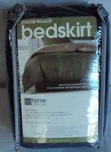 KING BEDSKIRT Micro Touch Navy Blue 15 DROP  