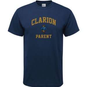  Clarion Golden Eagles Navy Parent Arch T Shirt Sports 