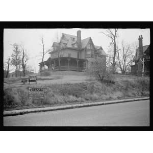  Photo Old house for sale, Omaha, Nebraska 1938