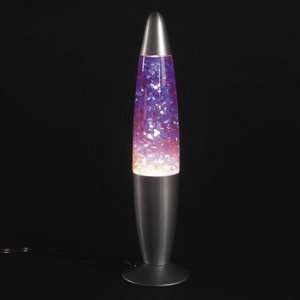  Purple Plastic Small Transparent Sparkle Cone Lamps 