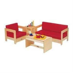 Jonti Craft 038   XTK ThriftyKYDZ Living Room Set   4 Piece Color Red