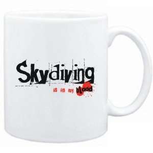  New  Skydiving Is In My Blood  Mug Sports