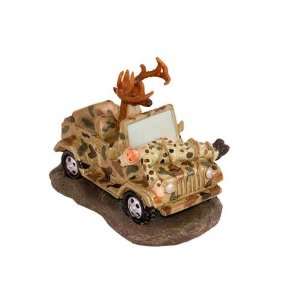  Resin Deer Hunter Season Figurine 5.75 L