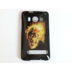   Case  Fire Skull Black Hard Phone Case Cell Phones & Accessories