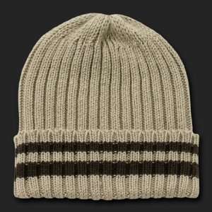  KHAKI SWEATER SKI SKULL CAP BEANIE 