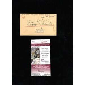  Paul Dizzy Trout 1945 Tigers signed autographed GPC JSA 