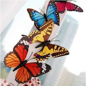  20 Piece Set Beautifull Butterfly Decoration Magnets 